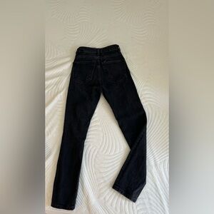 Zara black jeans worn once